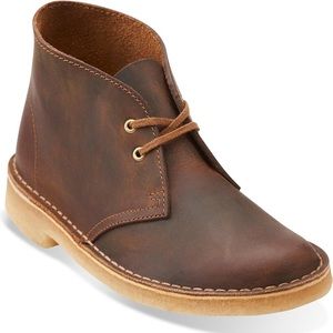 Clark’s Desert Boot Women’s 8 Beeswax Leather